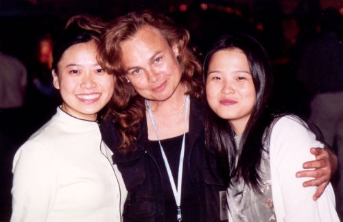 Liui Hexin (Olivia), Laury and Zhang Yaxi