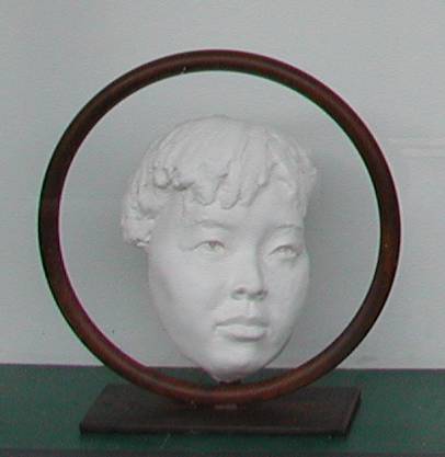 Chinese Faces Ring Series (shown here with Young Girl face fragment)