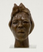 Small bronze bust - click here for larger image and purchase details